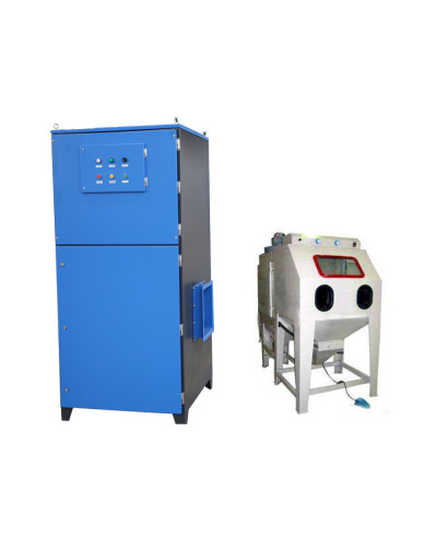 Máquina de chorro de arena Unidad de extracción de polvo Tipo de succión Colector de polvo de chorro