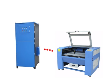 Extractor de humos con grabador láser, sistema de extracción de humos industrial
