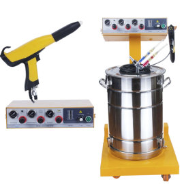 Máquina de recubrimiento en polvo electrostático para la venta, sistema de equipo de recubrimiento en polvo