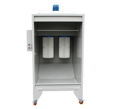 Cabina de pintura de recubrimiento en polvo M, cabina de pintura en polvo con sistema de filtro en venta