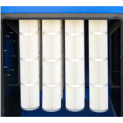 Cartridge Filter Dust Collector with Dust Hopper-Filter Unit