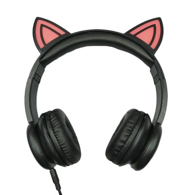 Promotion de cadeau LED OEM mode animaux oreilles mignons enfants écouteurs Caractéristiques