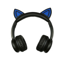 Gift promotion LED OEM fashion animal ears cute children headphones