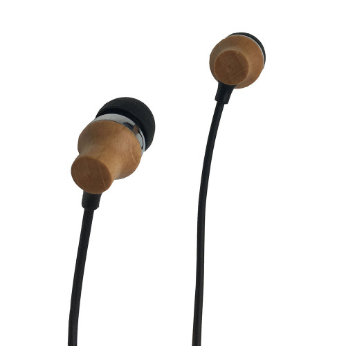 Accoustic V5.0 Wooden Bluetooth Earphones for All Smartphones