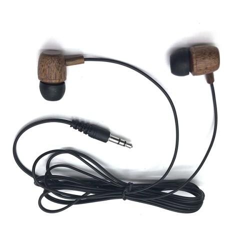 Naturholz Benutzerfreundlicher ausgeglichener bassgetriebener Sound-Kopfhörer