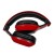 Fashion and new wireless stylish portable red and black bluetooth technology headset