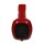 Moda y nuevos auriculares inalámbricos portátiles con tecnología bluetooth de color rojo y negro
