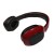 Fashion and new wireless stylish portable red and black bluetooth technology headset