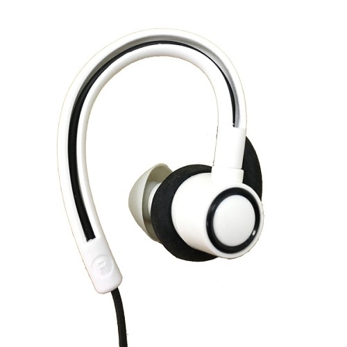 Auriculares estéreo HD con tapones para los oídos para ejercicios de gimnasio.