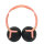 Fashion simple color bilateral rotatable headband wear wired headphone