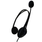 Kostengünstiges Mono Call Center Headset mit geräuschunterdrückendem Mikrofon