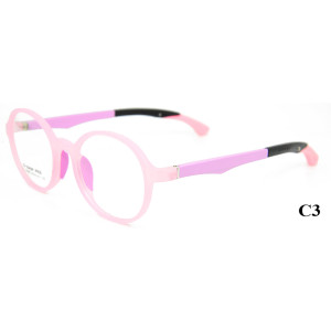 الجملة ذات جودة عالية TR90 أطفال نظارات تعديل معبد النظارات البصرية الإطار للمراهقين