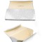 Wholesale New Fashion design Easy to carry and Folding Silver Cardboard Eye Glasses Case