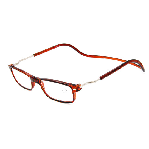 مصنع مخصص جاهز الأسهم TR90 للتعديل الرقبة شنقا نظارات القراءة المغناطيسية للرجال والنساء