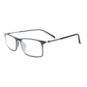 Dernière mode Design adultes métal lunettes de haute qualité Ultra Light TR90 optique montures de lunettes pour messieurs