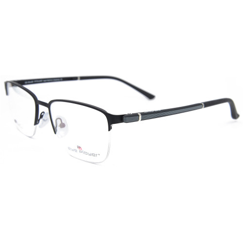 الجملة نمط نموذج جديد تصميم الأزياء tr90 النظارات إطارات النظارات البصرية إطارات معدنية للرجال
