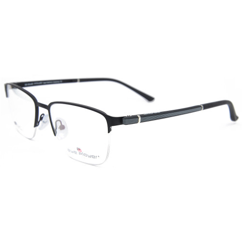 En gros Nouveau modèle de style Fashion Design tr90 Spectacle Frame en métal lunettes optiques montures pour hommes