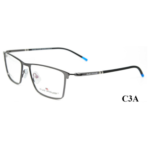 الجملة حار بيع دائم الجودة مصنع مخصص النظارات الإطار المعدني النظارات البصرية إطارات للرجال