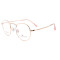Hot selling high Quality Fashion design  Eyewear Frame Titanium round optical glasses frames for adults