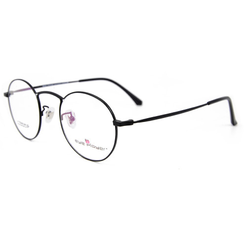 الجملة حار بيع الأزياء نموذج جديد نمط النظارات الإطار التيتانيوم جولة النظارات البصرية إطارات للرجال