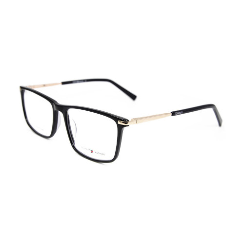 Usine personnalisé Nouveau modèle de style Acétate de mode Lunettes de vue en métal optique montures de lunettes pour adultes