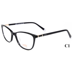 Hot vente style vogue le dernier modèle lunettes acétate lunettes optiques montures avec diamant pour dames