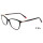 Hot vente style vogue le dernier modèle lunettes acétate lunettes optiques montures avec diamant pour dames