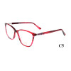 Wholesale custom Diamond decoration fashion style eyewear acetate optical glasses frames for women