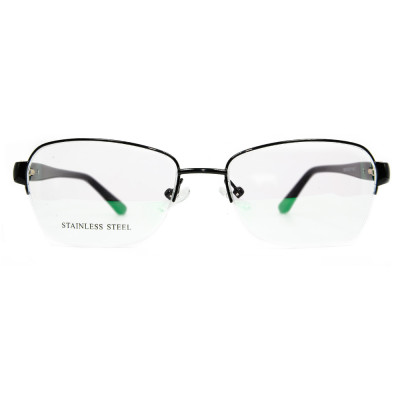 Vente en gros dernier modèle Spectacle frame Factory mode personnalisée en métal verres de lunettes optiques pour les femmes
