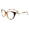 Wholesale metal diamond decoration fashion eyewear acetate optical Spectacles frames for women