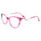 Wholesale metal diamond decoration fashion eyewear acetate optical Spectacles frames for women