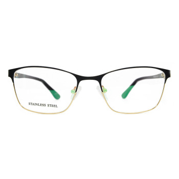 Wholesale Latest model vogue design eyewear Hot sale metal Optical glasses Frame for women ladies