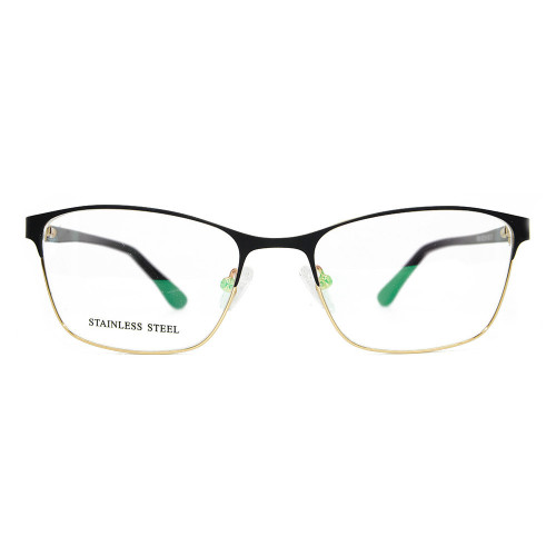 Vente en gros dernier modèle lunettes design Vente chaude métal lunettes optiques Cadre pour dames femmes