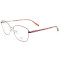Wholesale Best quality Latest model colorful eyewear fashion metal Optical glasses Frame for ladies