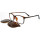 أحدث طراز تصميم الأزياء TR90 إطار كليب على النظارات الشمسية الإطار مع عدسة الاستقطاب للبالغين