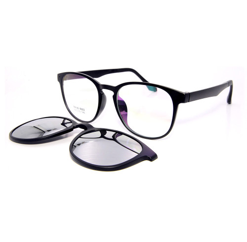 Toptan Vogue tasarım sürüş güneş gözlüğü TR90 Çerçeve Manyetik Polarize Lens ile Güneş Gözlüğü Üzerinde Manyetik Klip k ...