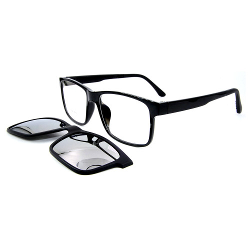 شعبية النظارات الشمسية المحمولة الكبار TR90 الإطار المغناطيسي كليب على النظارات الشمسية مع عدسة الاستقطاب
