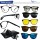 Lunettes de soleil en gros de haute qualité Clip magnétique pour cadre promotionnel TR90 sur des lunettes de soleil avec lentille polarisée