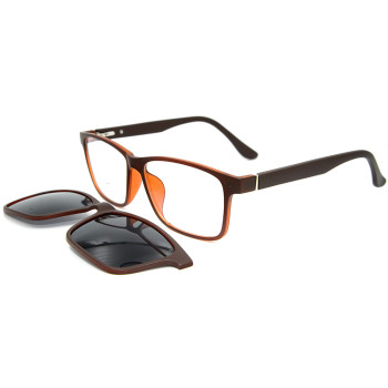 Factory custom Durable Ultem Sunglasses Frame Magnetic Clip On Sunglasses with Polarized Lens