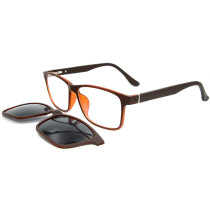Factory custom Durable Ultem Sunglasses Frame Magnetic Clip On Sunglasses with Polarized Lens
