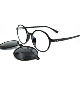 نظارات شمسية مصنوعة من المعدن ذات إطار متين أوروبي رفيع المستوى مع نظارة شمسية مستقطبة