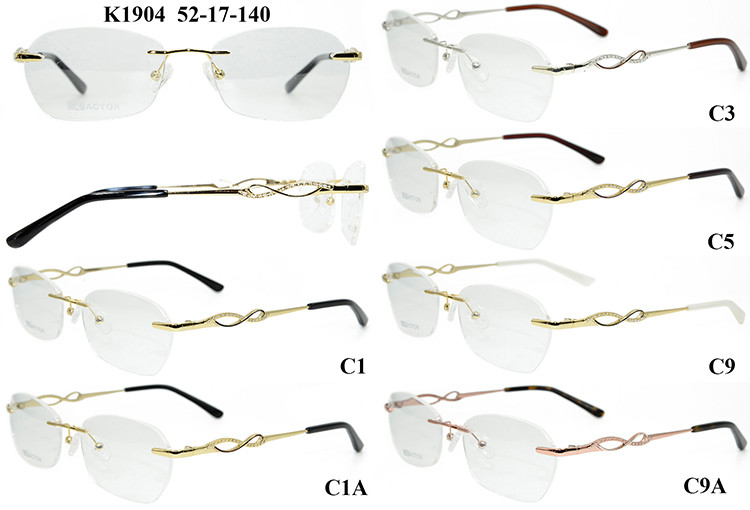 rimless frames