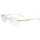Marco al por mayor de los vidrios ópticos del oro del metal de las gafas sin montura del diseño de la moda del nuevo modelo para las mujeres