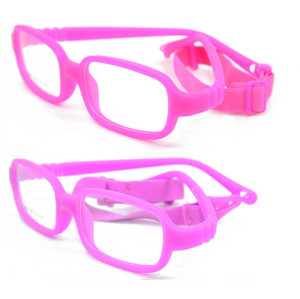 Lunettes de vue enfants doux personnalisés en gros usine 14 couleurs TR90 Flexible bébé enfants cadre optique