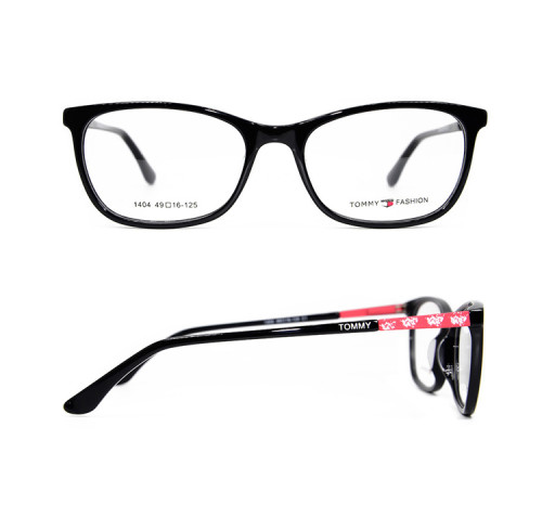 Los marcos de gafas vendedores populares de los niños del diseño de la voga Acetate el marco óptico de la lente para los niños