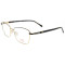Best quality Latest Fashion style colorful spectacle frames metal Optical glasses Frame for ladies