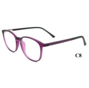 Nuevo modelo Fashion Design Adultos monturas de gafas Monturas ópticas Ultra Light TR90 para hombres