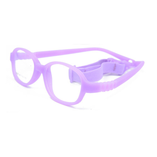 Marco flexible colorido de las gafas de los niños cómodos de la venta caliente TR90 El bebé flexible embroma marcos ópticos