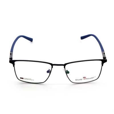 Marcos de los vidrios ópticos del cuadrado del metal de las gafas de la primavera de la venta superior de encargo superior de la última fábrica para los hombres