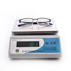 أحدث مصنع مخصص أعلى بيع الربيع مرنة النظارات المعدنية مربع النظارات البصرية إطارات للرجال